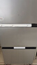 海尔（Haier）「真省电」310L三门冰箱抗菌净味一级能效风冷无霜BCD-310WGHD3E7WV(银)国家补贴 实拍图