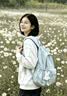 361°书包初高中女韩系休闲百搭ins简约纯色大容量高颜值大学生双肩包 实拍图