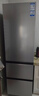 海尔（Haier）「真省电」310L三门冰箱抗菌净味一级能效风冷无霜BCD-310WGHD3E7WV(银)国家补贴 实拍图