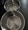 美厨（MAXCOOK）奶锅 304不锈钢奶锅汤锅16cm 泡面煮奶辅食锅 加厚复合底 LN116 实拍图