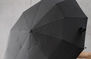 京东京造黑武士pro全自动雨伞自动折叠伞便携遮阳男士晴雨两用10骨 实拍图