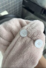 三利双层加厚干发帽抗菌吸水速干擦头毛巾包头巾浴帽干发巾 120g  实拍图