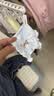 嫚熙（EMXEE）婴儿护肚围春秋宝宝护肚子神器四季新生儿护脐带肚兜 17*17cm 实拍图
