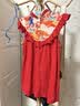 贝瑞加（Babyprints）女宝宝周岁礼服红色连衣裙发带套装抓周冠衣中式裙子国风公主裙90 实拍图