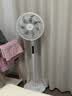 美的（Midea）【闪拆系列】一键闪电拆装直流变频家用语音电风扇一级能效轻音落地扇大风力卧室立式电扇SDJ30BC 实拍图