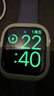 倍思苹果手表膜 适用apple watch s9保护膜s8/s7无尘仓自动贴超薄高清防刮防指纹全覆盖曲面微晶膜45MM 实拍图