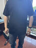 网易严选26新品纯棉短袖T恤 新疆棉内搭圆领男女同款 10A抗菌 短袖款-质感黑 棉柔T3.0升级 2XL 建议180-185CM，175-190斤 实拍图