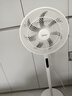 美的（Midea）【闪拆系列】一键闪电拆装直流变频家用语音电风扇一级能效轻音落地扇大风力卧室立式电扇SDJ30BC 实拍图