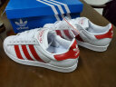 阿迪达斯 （adidas）三叶草男鞋女鞋秋季新款情侣金标贝壳头运动时尚潮流休闲板鞋 JQ3222/灰色/黑色/情侣贝壳头 40.5 实拍图