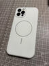 奶小鸭（NEYAA）适用苹果12pro手机壳 iphone12pro保护套全包超薄Magsafe磁吸液态硅胶防摔简约男女款 远峰蓝 实拍图
