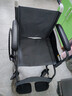 鱼跃(yuwell)轮椅车H051折叠老人轻便旅行手推车钢管免充气胎代步车 实拍图
