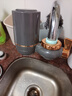 美的（Midea）净水器水龙头过滤器家用自来水滤水器直饮前置过滤器厨房卫生间通用除水垢除余氯双出水可清洗滤芯 一机三芯【两年免换滤芯】 实拍图