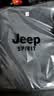 JEEP SPIRIT吉普纯棉3件装短袖T恤男夏季新款男士体恤衫半袖圆领宽松休闲上衣  黑色+雾霾蓝+铁灰 3XL （建议145-160斤） 实拍图