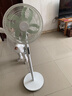 美的（Midea）【幸运草安睡1S】一级能效直流变频声控电风扇家用遥控卧室静音落地扇台式桌面抗菌大风力转页扇 实拍图