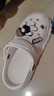 俞兆林（YUZHAOLIN）洞洞鞋男女EVA沙滩鞋凉拖鞋轻盈外穿拖鞋 YG519 白色 38-39 实拍图