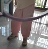马丁兄弟 儿童呼啦圈幼儿园小学生初学者软绵表演圈 马卡龙拼色60cm 实拍图