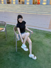 卓诗尼洞洞鞋女2026年夏季新款蝴蝶结小熊包头凉鞋一脚蹬沙滩拖鞋女外穿 杏色 37-38 实拍图