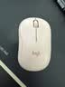 罗技（Logitech）M221轻音鼠标 无线鼠标 办公鼠标 对称鼠标 带无线微型接收器 茱萸粉 实拍图