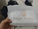 棉十三袜子男士新疆棉10A抗菌防臭春秋季白色纯色小腿袜高筒商务长袜5双 实拍图