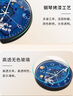 Tazxin静音挂钟表太空儿童房免打孔卡通时钟挂墙上家用个性创意时尚钟表 太空01 30cm 实拍图