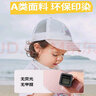 lemonkid儿童防晒帽男孩女童鸭舌棒球帽遮阳婴儿帽子春秋 宝石海星蓝 52cm 实拍图