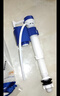 海立马桶水箱配件老式抽水坐便器厕所蹲坑ABS进水阀20-32cm通用SJ02蓝 实拍图