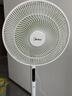 美的（Midea）【幸运草安睡1S】一级能效直流变频声控电风扇家用遥控卧室静音落地扇台式桌面抗菌大风力转页扇 实拍图