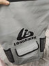 LONGHIKER户外防水背包潜水游泳双肩背漂流溯溪跟屁虫游泳包救生路亚钓鱼包渡假沙滩海边浮潜收纳 灰色 16L 实拍图