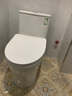 九牧（JOMOO）马桶 家用虹吸式马桶大冲力节水坐便器 防臭瞬冲 易洁抗菌马桶 行业爆款-升级无棱内壁11370-305坑 实拍图