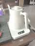 茶小白智能电热水壶一体机316不锈钢电水壶泡茶烧水壶咖啡壶小白壶办公室商务茶道 0.8L 智能无极调温茶壶嘴 白色 （手动上水款） 实拍图