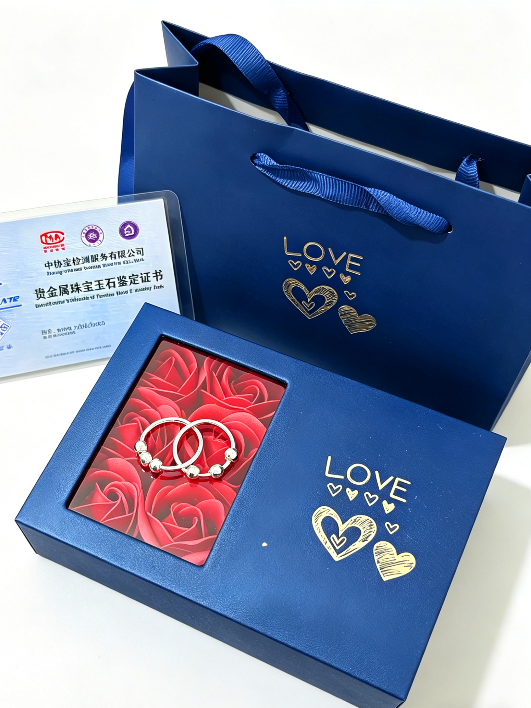 DRSJ9999正品银饰纯银耳环耳圈耳坠999足银中老人耳饰女士老人送妈妈 转运珠小号 实拍图