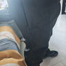 啄木鸟（TUCANO）休闲裤男夏季冰丝薄款潮流宽松裤子男时尚运动直筒长裤 黑色 5XL 实拍图
