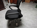 舒客艺家 电脑椅办公椅职员网椅转椅会议椅子家用电脑靠背椅休闲椅培训椅 106黑色-加固钢爪 实拍图