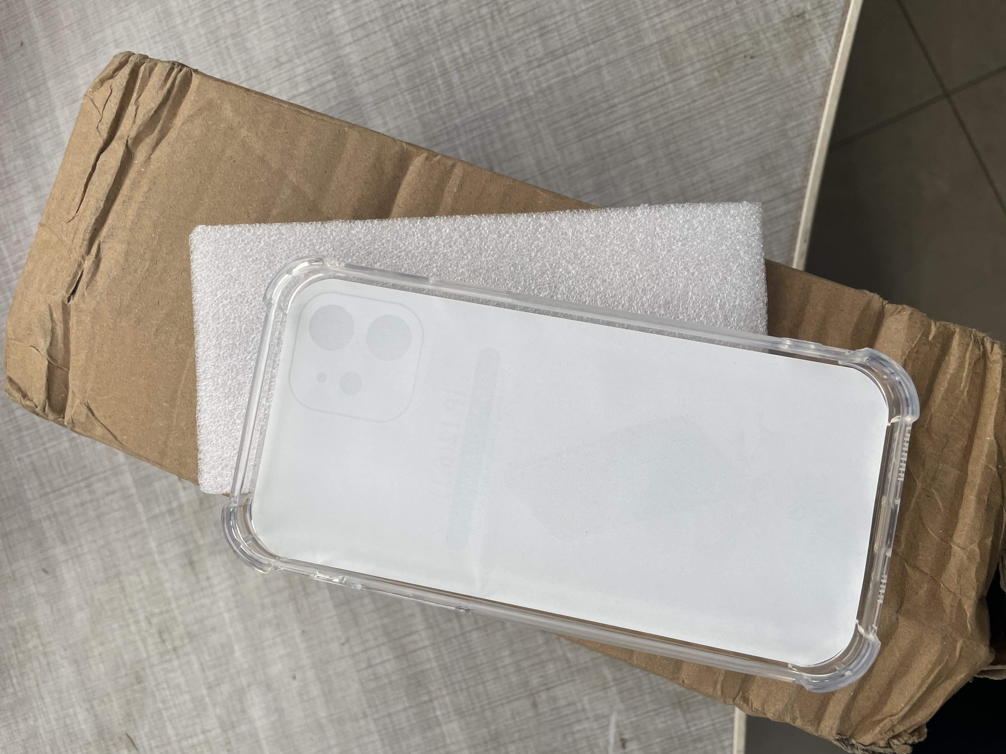 尘卡 适用苹果12手机壳iPhone 12全包镜头软壳Apple新款5G气囊防摔外壳透明硅胶保护套超薄简约男女 手机壳 新升级保护镜头四角气囊硅胶软壳 实拍图