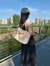 viney【彭小苒同款】牛皮托特包包女包单肩包生日礼物高级感送女友老婆 【米白】高档品牌大容量手提包 实拍图