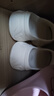 名创优品（MINISO）洞洞鞋女款夏季户外穿eva防滑防臭可DIY沙滩鞋增高凉拖鞋女士 卡其色+卡皮巴拉 36-37 实拍图