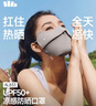 蕉下（beneunder）凉感防晒口罩女防晒面罩护眼角骑行口罩脸基尼高颜值映野灰 实拍图