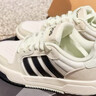 adidas ENTRAP美式校园风运动少年感复古篮球风板鞋男女阿迪达斯 白色/黑色/矾土棕   41 实拍图