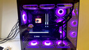 航嘉（Huntkey）S980Evo龙卷风战神黑色全景海景房机箱（卡扣快拆/360水冷/10风扇位/ATX/易拆顶盖/Type-C接口） 实拍图
