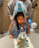 G.duck小黄鸭冰雪奇缘爱莎公主裙女童连衣裙夏季儿童艾莎裙子六一表演服 艾莎公主裙 110 尺码4~5岁【100-110cm】 实拍图