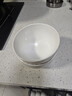 京东京造 汤碗 米饭面陶瓷景德镇餐具套装家用蒸蛋碗 奶油华夫 4.5英寸*6 实拍图