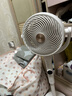 美的（Midea）【净化驱蚊】空气循环扇 直流变频电风扇 大风力落地扇 家用桌面3D摇头 卧室轻音一级能效GDJ24DXS 实拍图