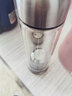 帕拉蒂托马黛茶杯子 双层隔热防烫玻璃过滤茶杯 外出旅行便携茶水分离泡茶 实拍图