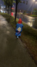 幸福玛丽（Cheerful Mario）奥特曼儿童雨衣男童2024防水全身带书包位宝宝小孩幼儿园上学雨披 实拍图