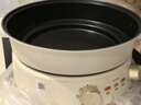 美的（Midea）电火锅 电煮锅蒸锅 火锅专用锅分体式多功能锅电热锅4.5L多功能锅HGE3036 实拍图