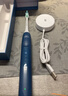 飞利浦（PHILIPS）声波电动牙刷钻石3系 5倍洁齿5种模式 刷头*2【亮白+洁净】生日礼物  母亲节礼物HX5181/02 蓝 实拍图