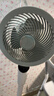 艾美特（AIRMATE）【天鹅MAX】空气循环扇直流变频家用大风力电风扇卧室轻音一级能效负离子净化语音落地扇 SRDI151 实拍图