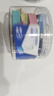 得力（deli）24只32mm彩色长尾夹票夹 3#中号金属燕尾夹票据文件夹子 办公用品 24只/筒 TP203 实拍图