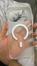 猩球卫士高级感防指纹适用Apple/苹果iPhone17ProMax磁吸瓦楞手机壳超薄行李箱条纹保护套磨砂外壳白 实拍图