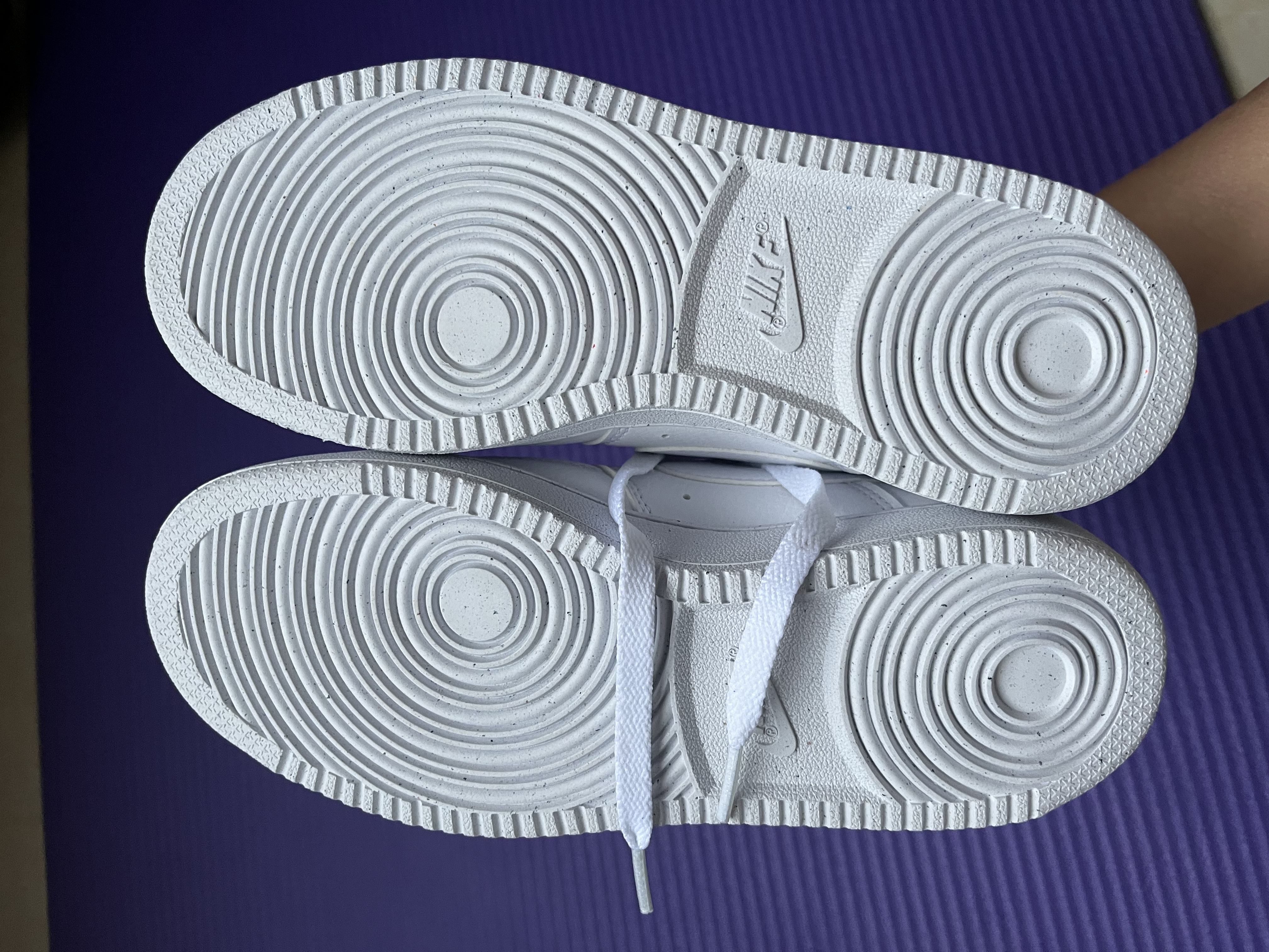 耐克NIKE运动板鞋女缓震COURT VISION运动鞋DH3158-100白35.5 实拍图
